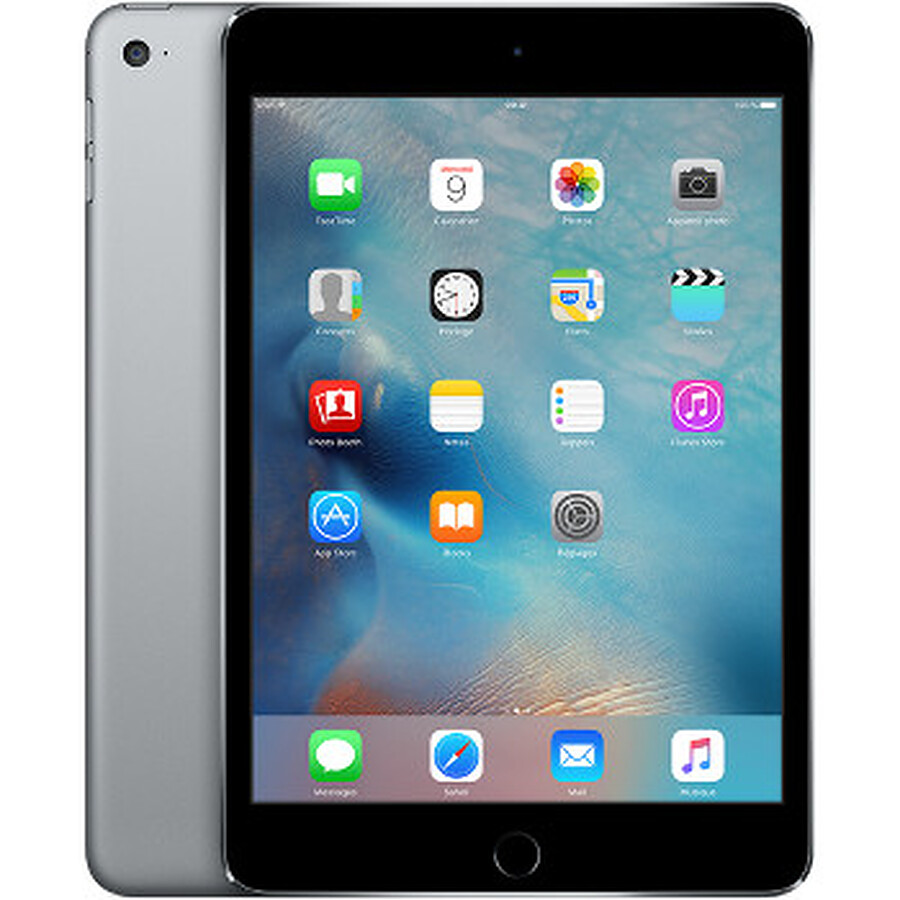 Apple iPad mini 4 - Wi-Fi + Cellular - 64Go - Gris · Reconditionné
