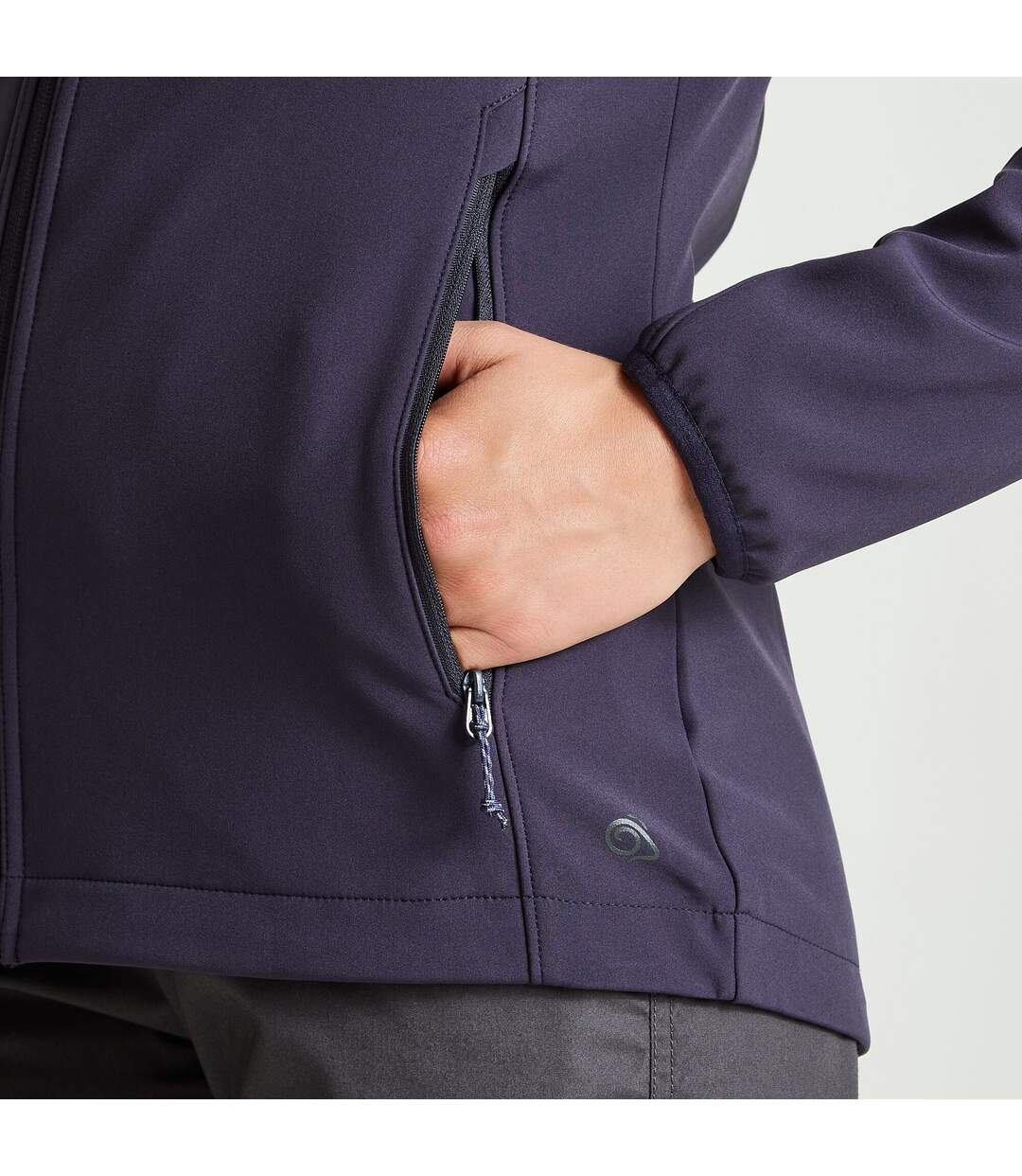 Craghoppers - Veste softshell EXPERT BASECAMP - Femme (Bleu marine foncé) - UTPC4527