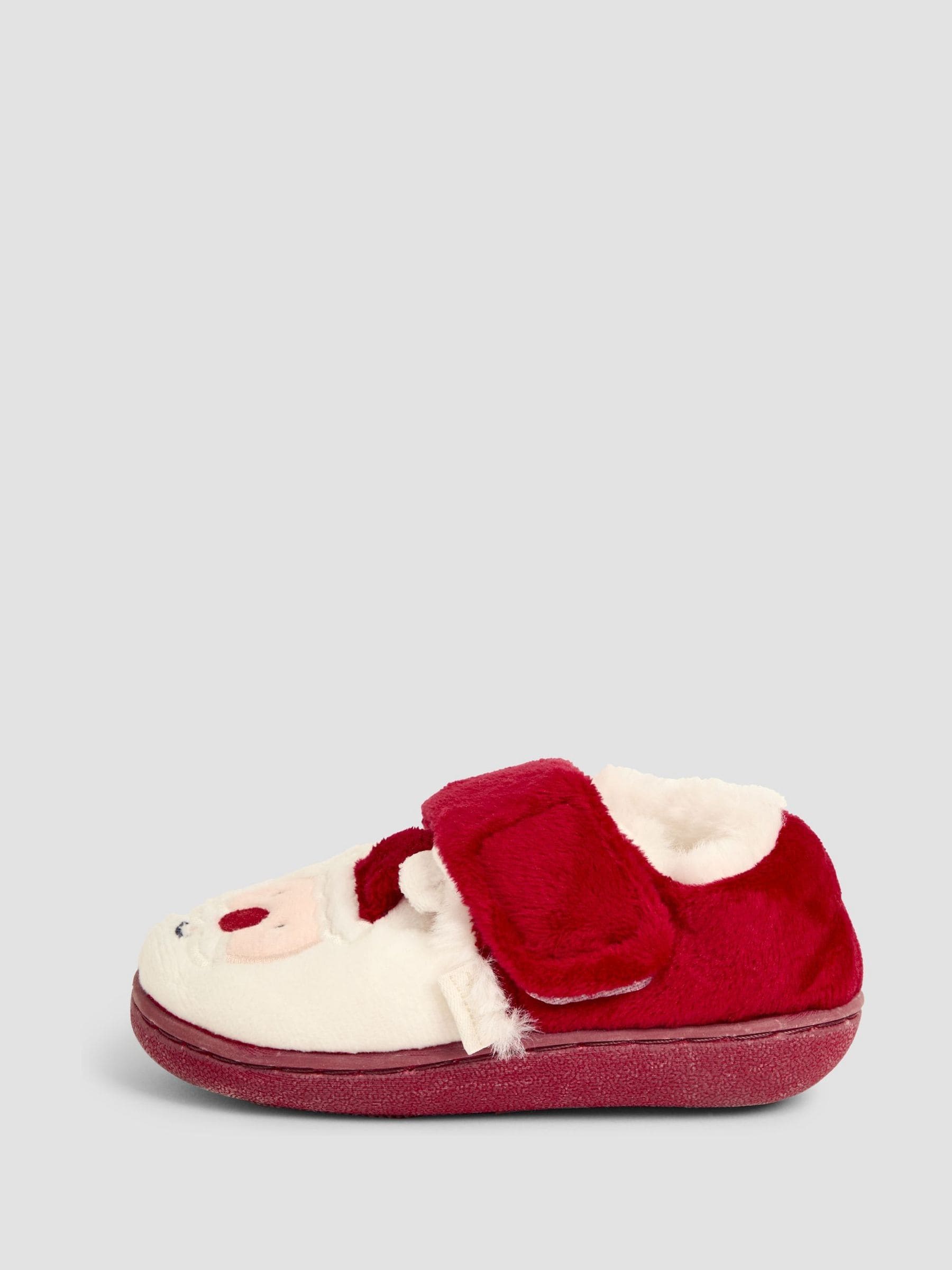JoJo Maman Bébé Santa kerstpantoffels