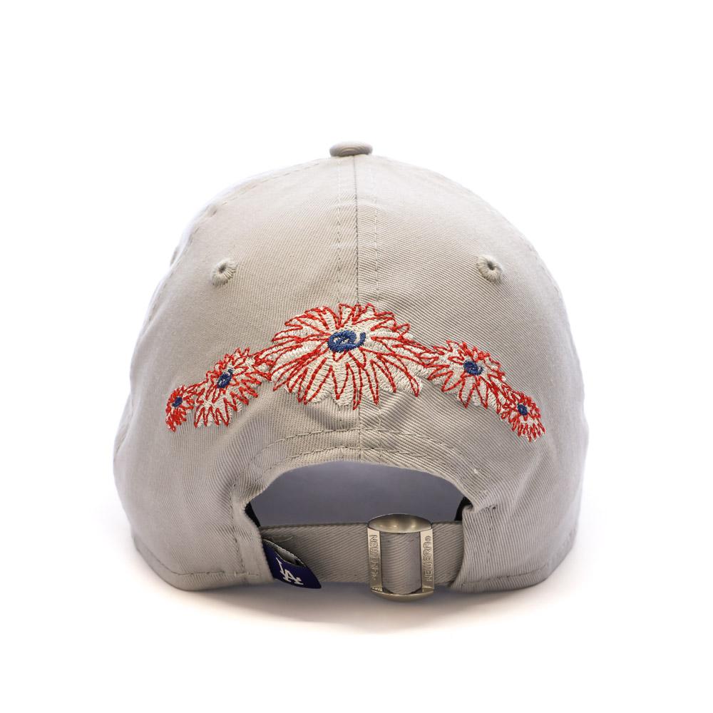 New Era Casquette Grise Femme New Era Flower Icon 9forty Losdod Angeles Dodgers