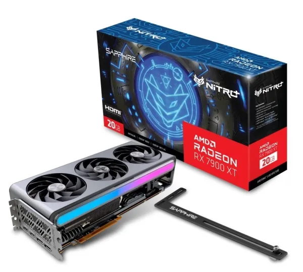 Sapphire NITRO  Radeon RX 7900 XT Vapor-X - Grafikkort - Radeon RX 7900 XT - 20 GB GDDR6 - PCIe 4.0 x16 - 2 x DisplayPort, 2 x HDMI