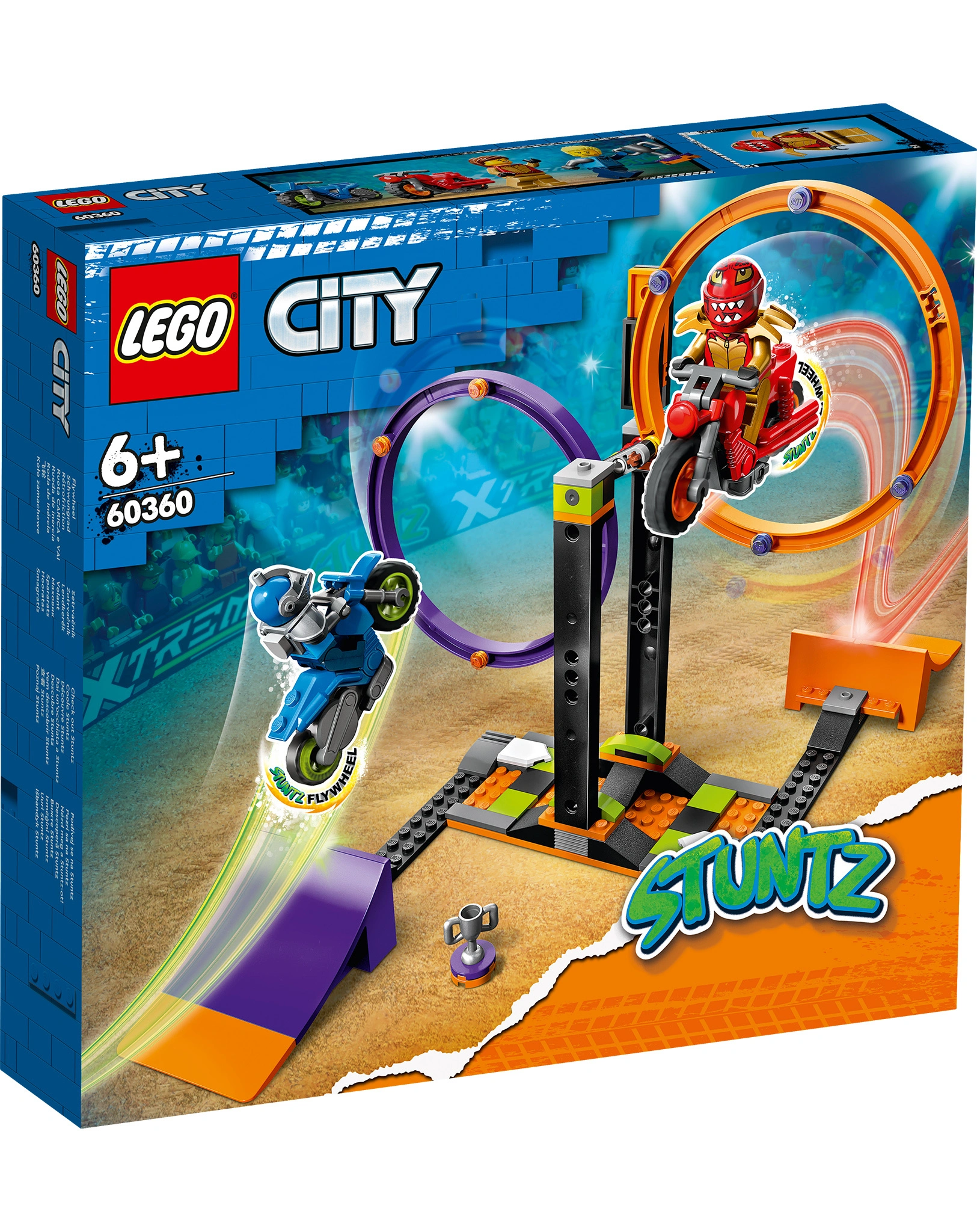 LEGO® City 60360 Kreisende Reifen-Challenge