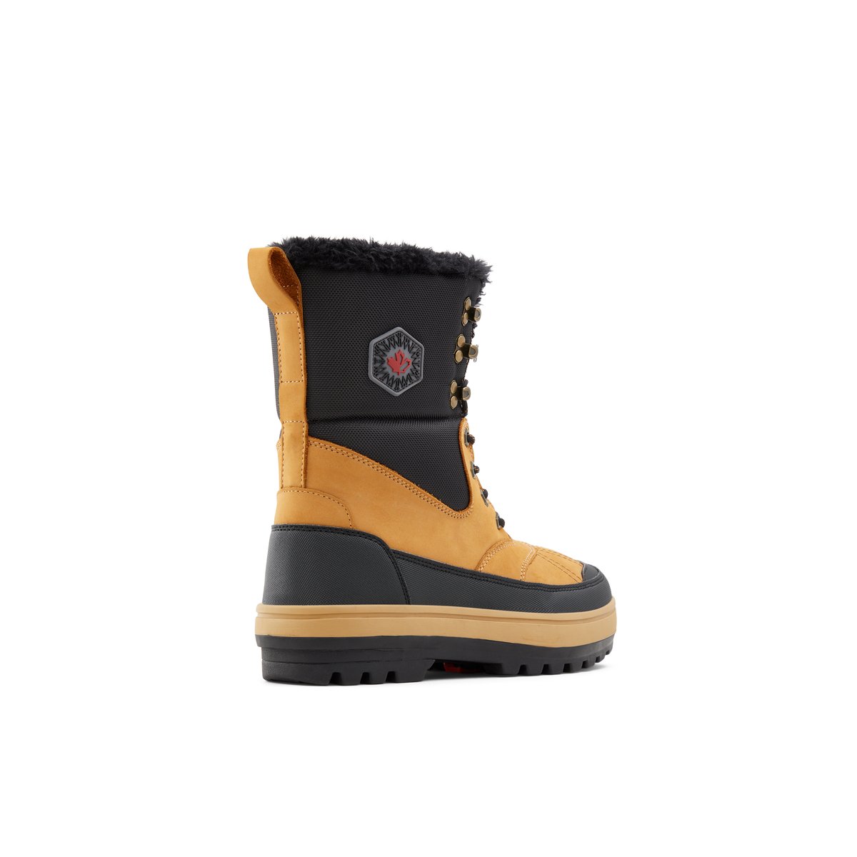 BANFF TRAIL-Ranald-Bottes d'hiver - Semelle tracteur - Jaune