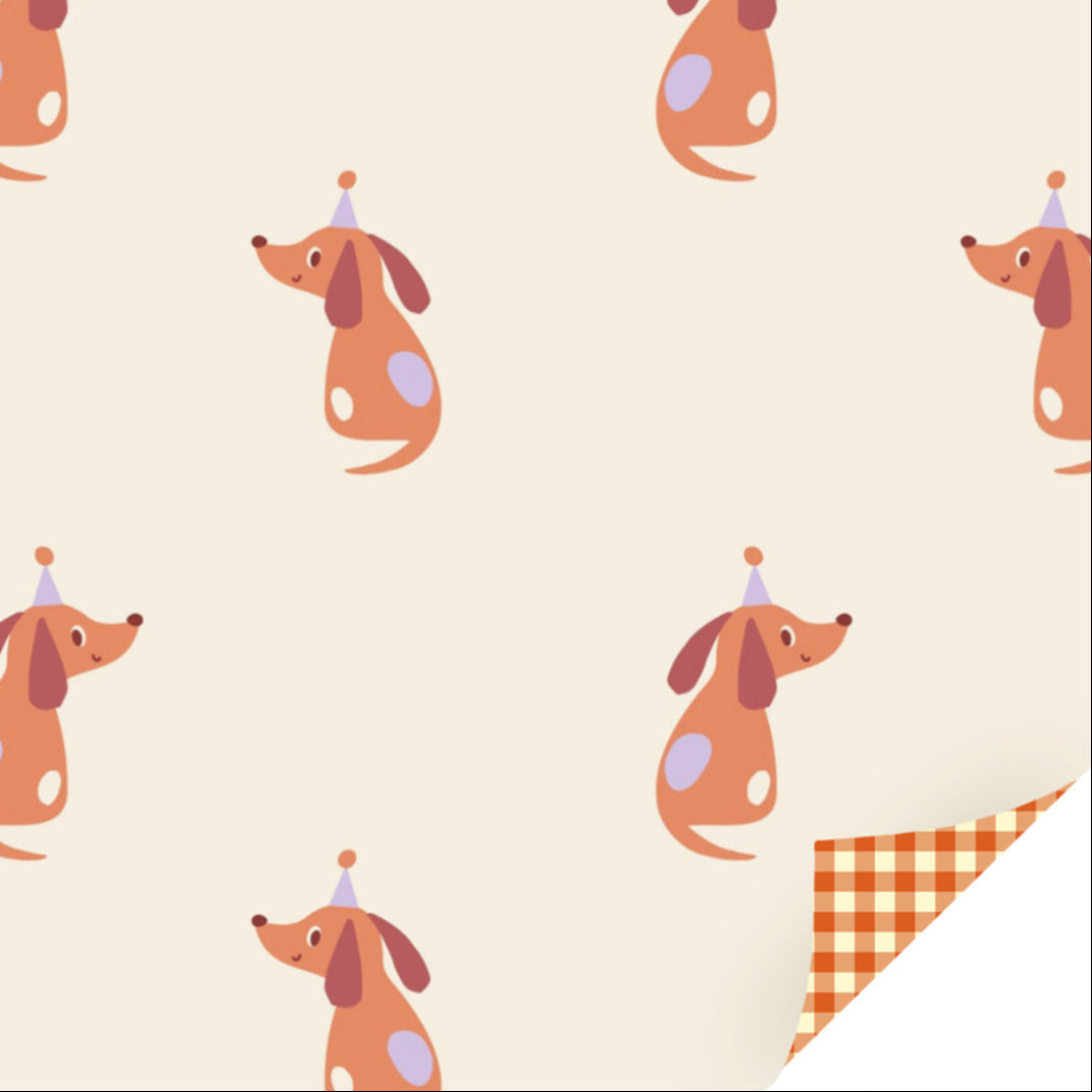 ole inpakpapier anne pascal - party dogs - 3 m