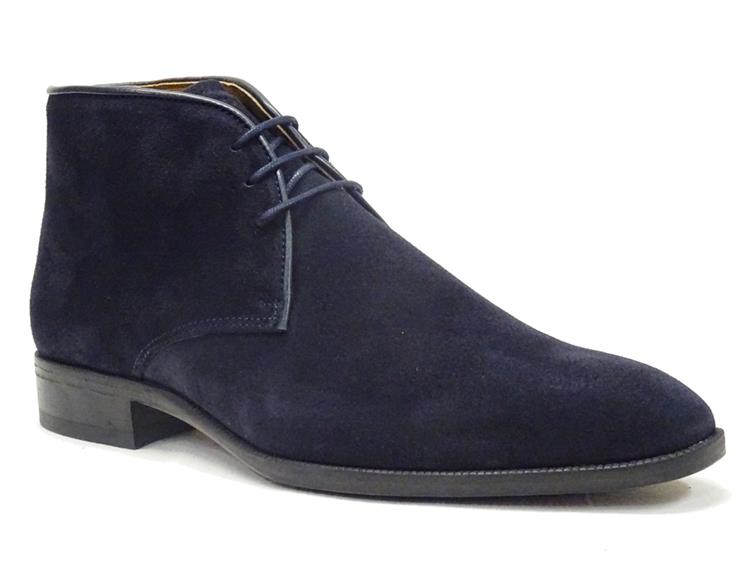 Berkelmans Enzo Navy suede