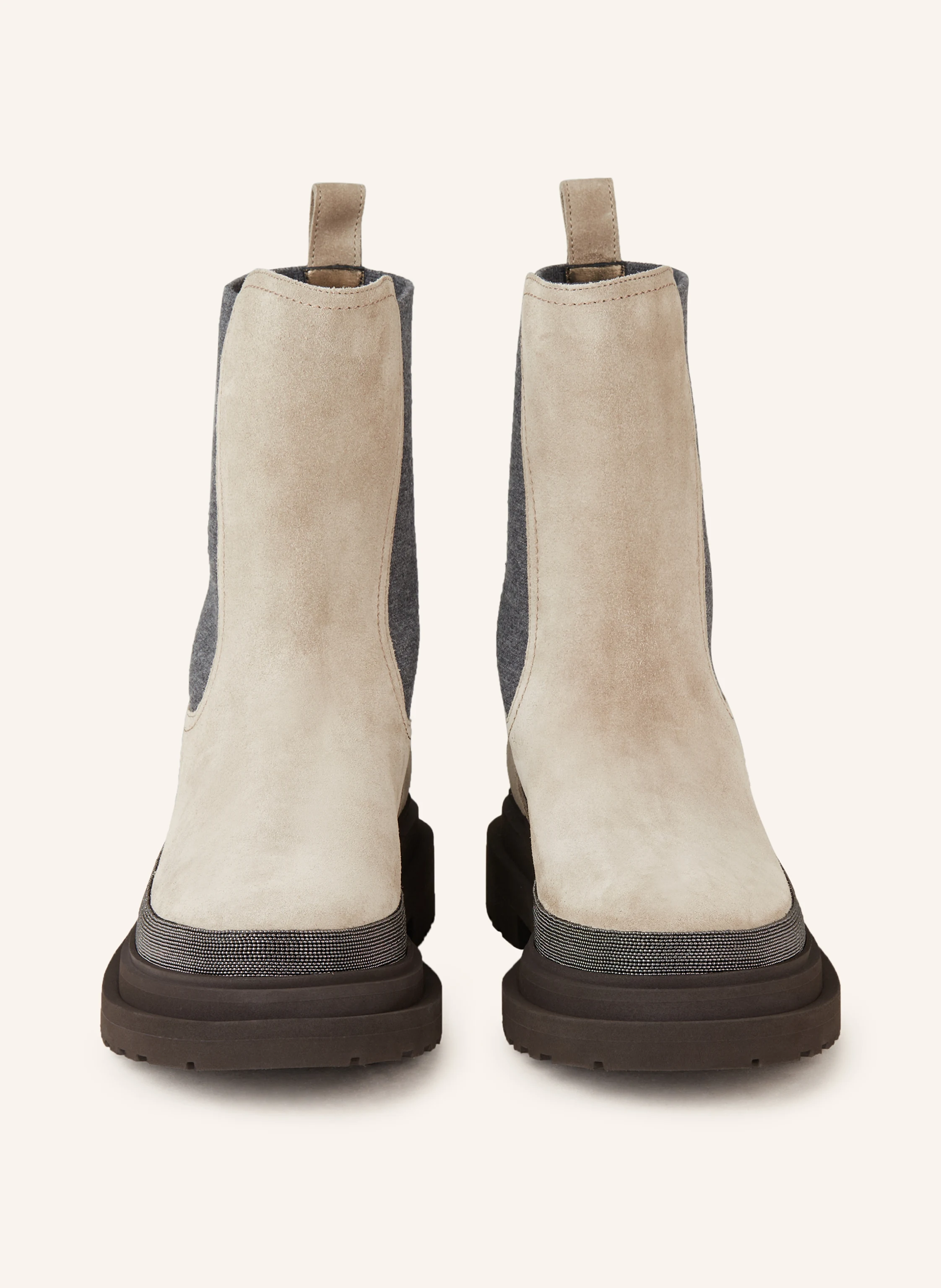 BRUNELLO CUCINELLI Boots mit Schmucksteinen