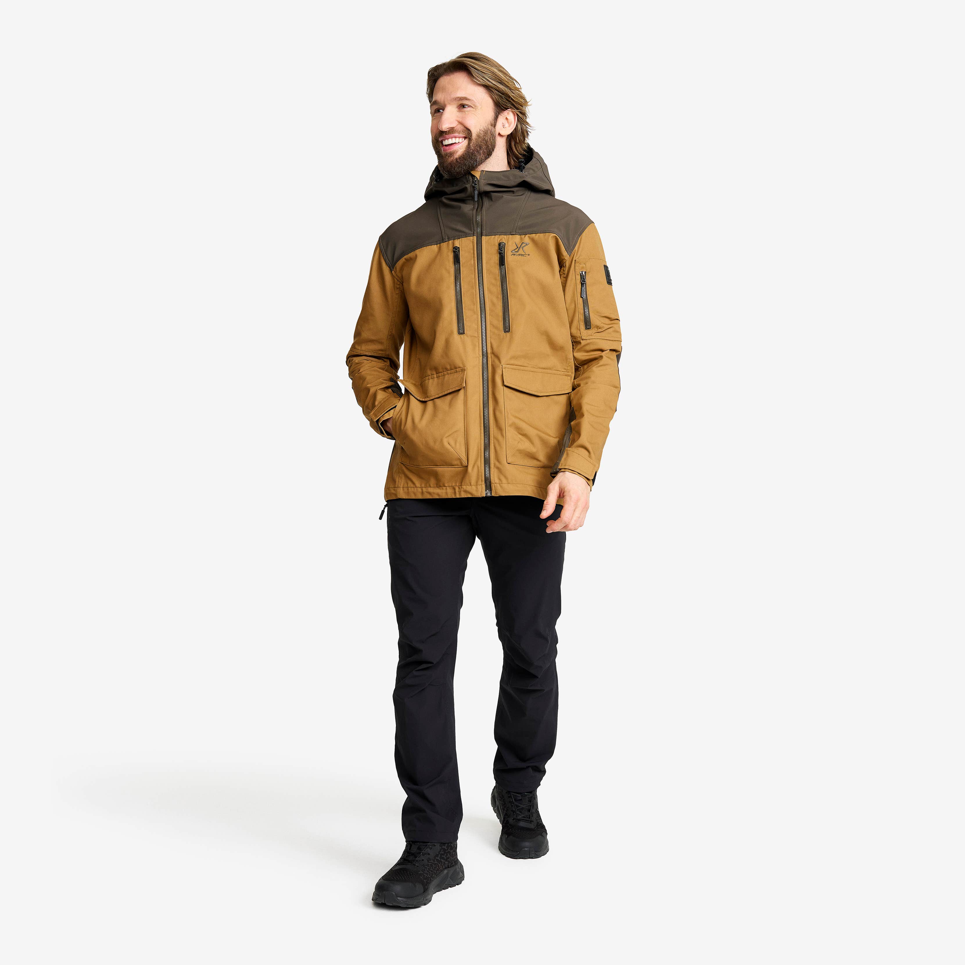 Outdoor Jacket Herre Mud/Dijon
