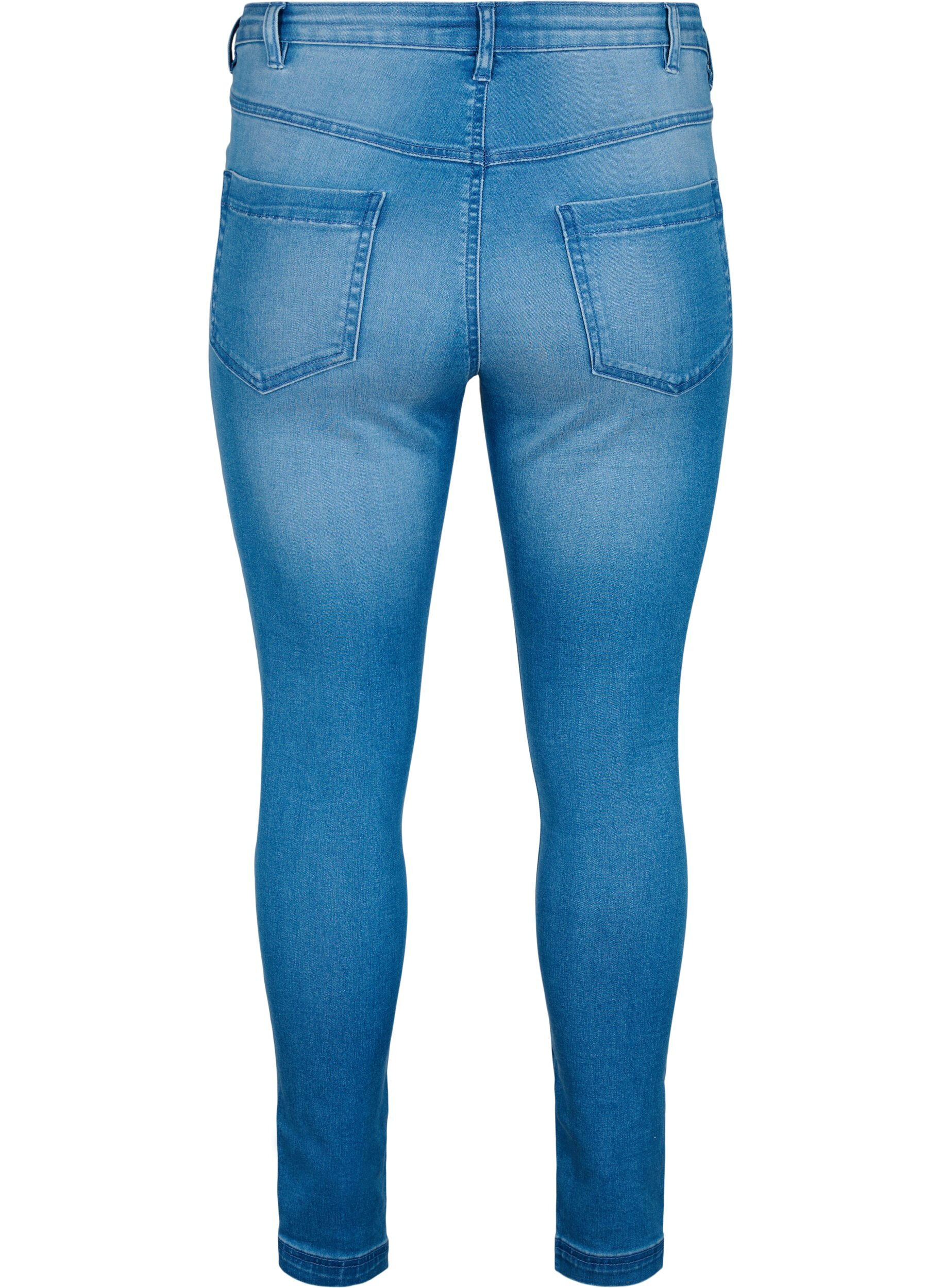 Super slim Amy jeans med høj talje