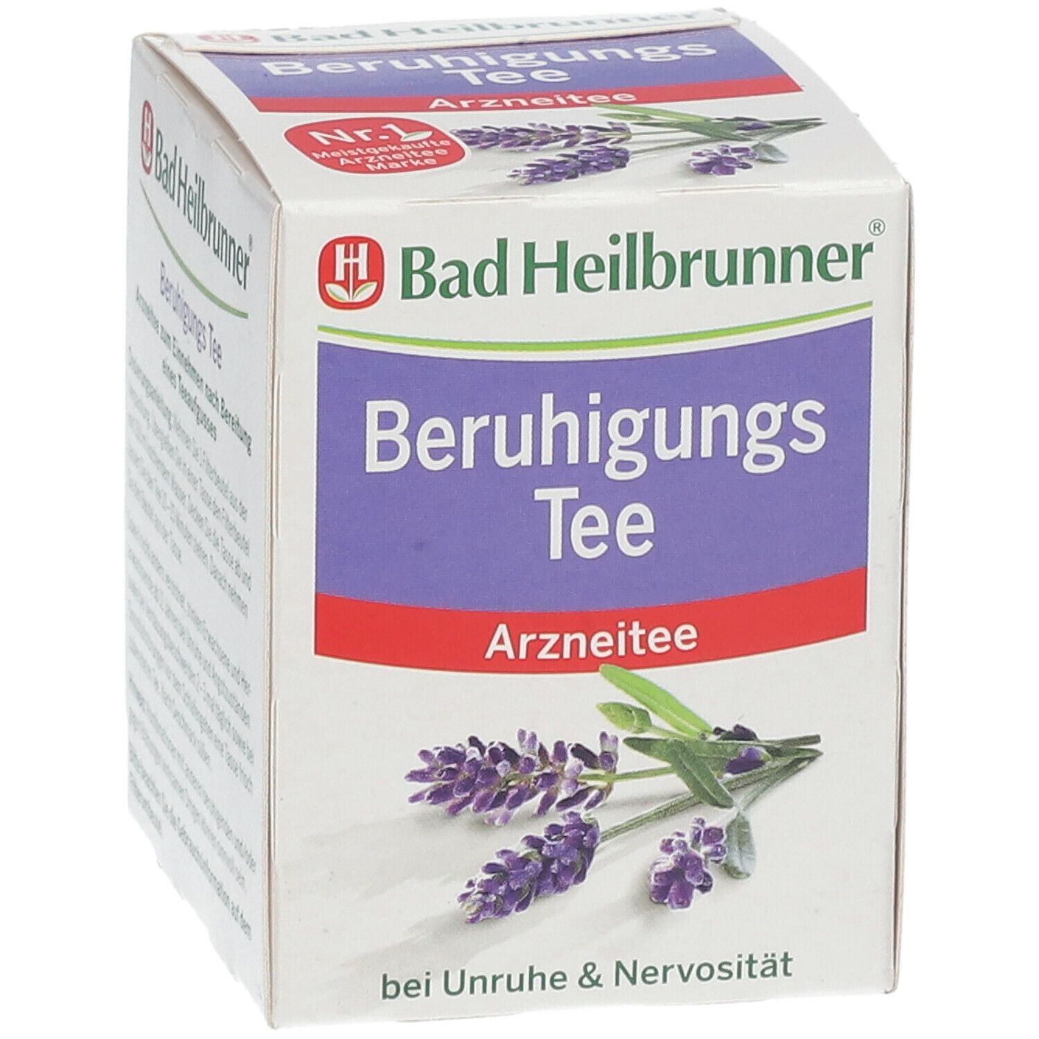 Bad Heilbrunner Beruhigungstee  mit Lavendelblüten
