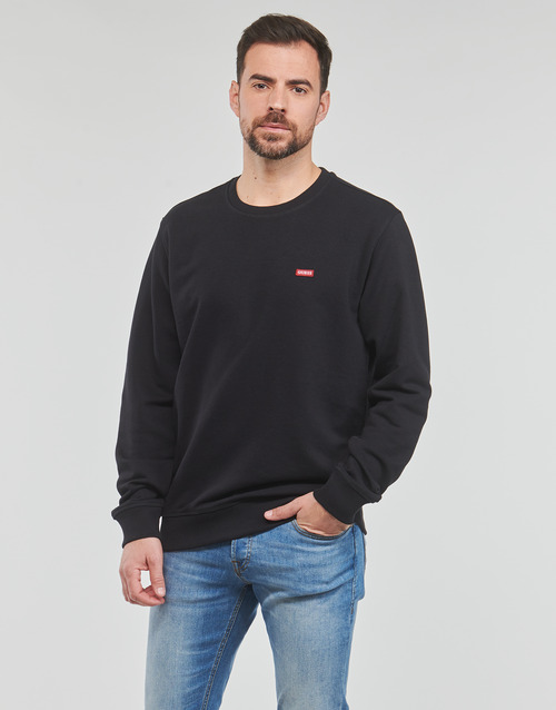 Guess - LOGO PATCH CN SWEATSHIRT - Noir