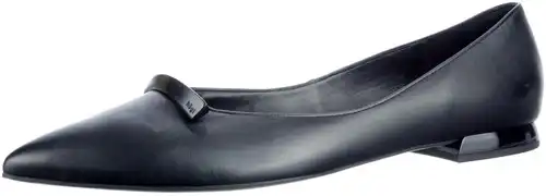 10 0020 Hogl zwart - maat 9.5 ballerina zwart - maat 9.5 Calandschoen