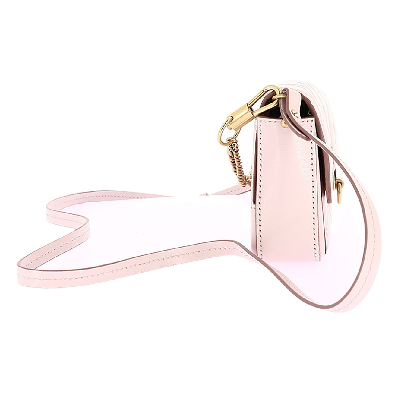 Givenchy Mini sac bandoulière en Cuir rose - Très bon état - L.18 cm