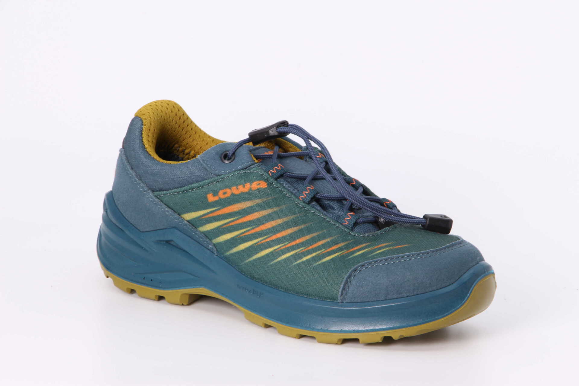 Lowa Zirrox 2 GTX Low Junior petrol / senf