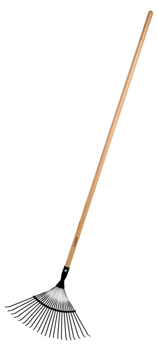 Løvrive m/22 tænder asketræ 190 cm - Garden