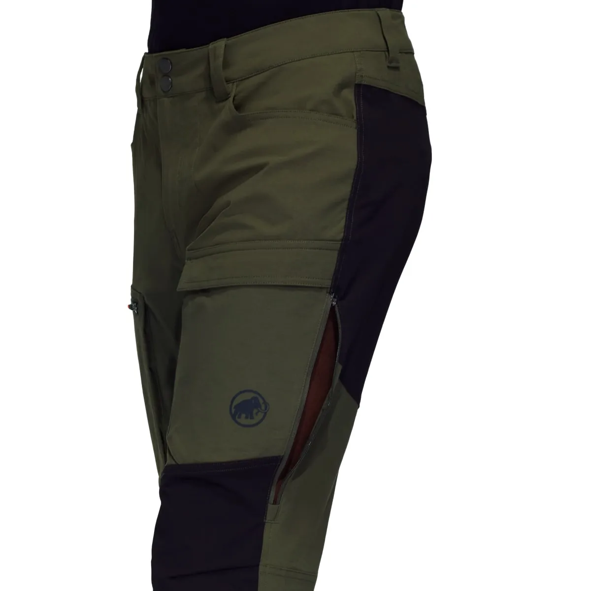 Mammut Zinal Hybrid Pants Men Dark Marsh-black