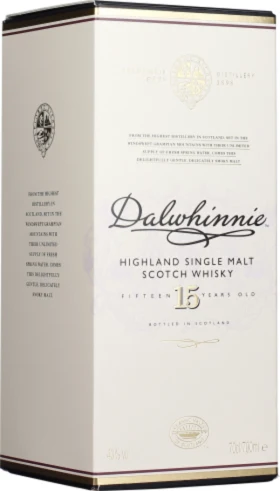 DALWHINNIE 15 YEARS SINGLE MALT 70CL