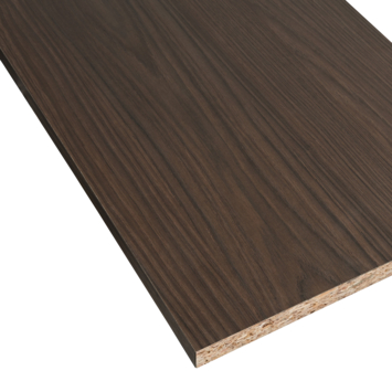 Meubelpaneel marone eiken ABS 240x30 cm 18 mm