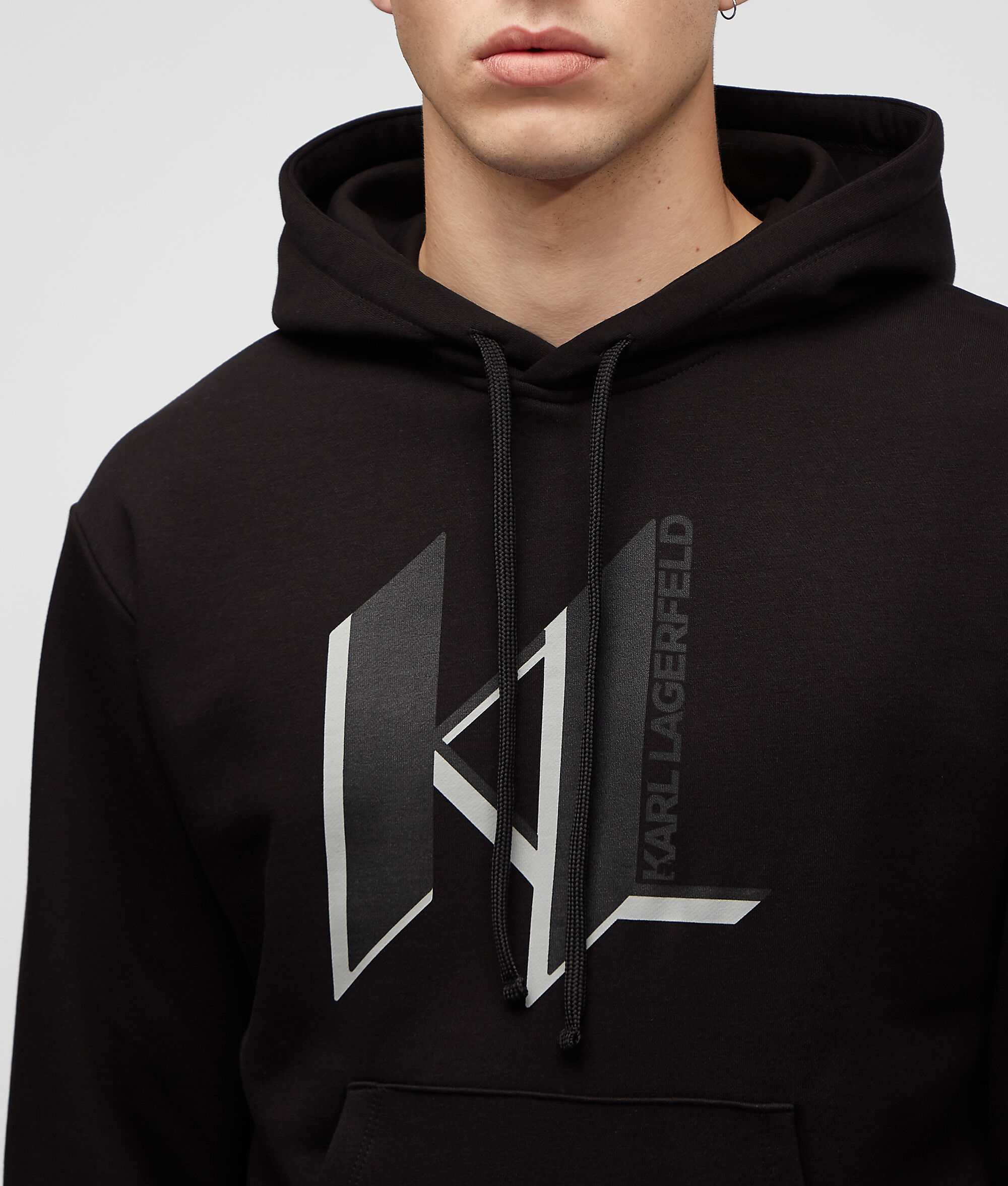 SWEAT-SHIRT À CAPUCHE LOUNGEWEAR KL MONOGRAM