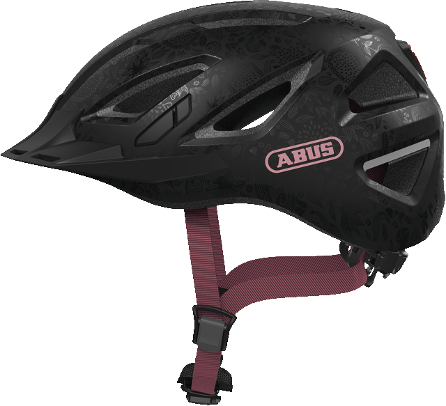ABUS Urban-I 3.0 cykelhjelm LED Flower Art