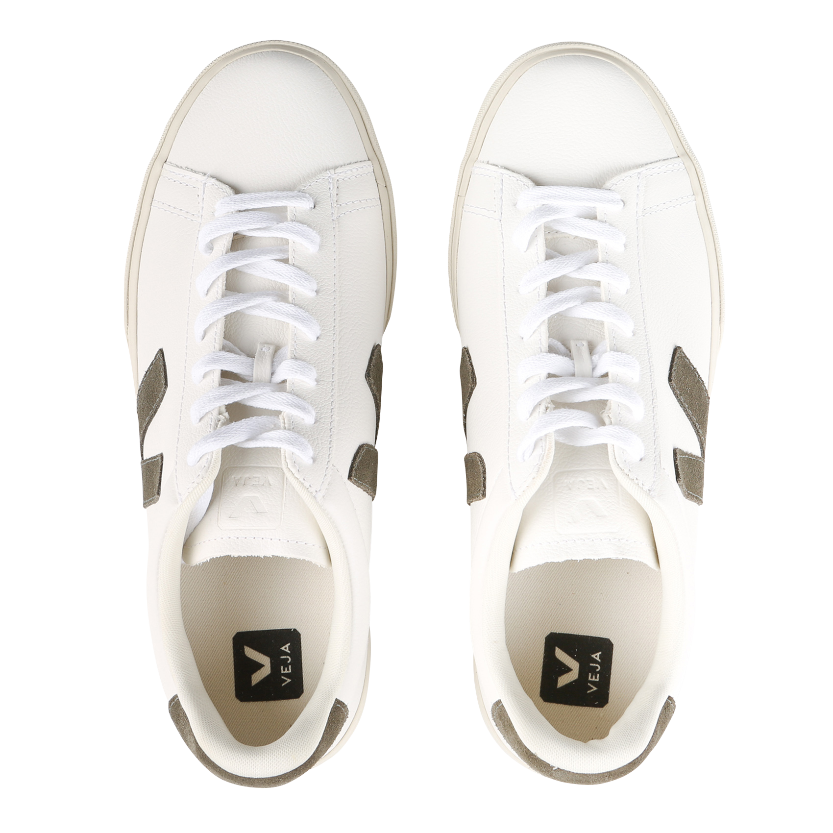 CAMPO CHROMEFREE - Baskets basses en cuir | Kaki