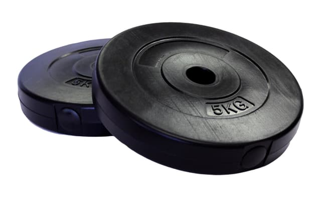 Fit'n Shape Vinyl Vægtskive (2x2.5-15kg) 30mm