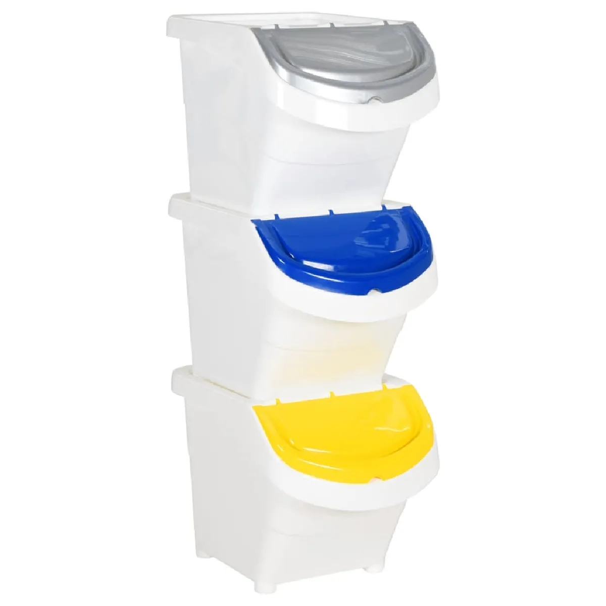 VidaXL Poubelles Empilables