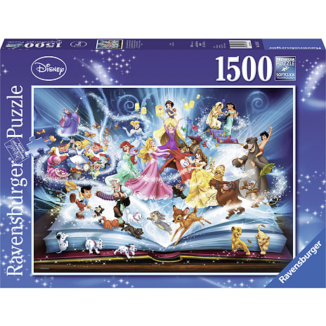 Disney's magiske eventyrbog puslespil - 1500 brikker