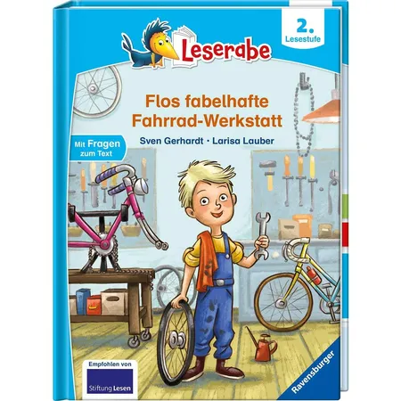 Ravensburger Leserabe 2. Klasse - Flos fabelhafte Fahrrad-Werkstatt