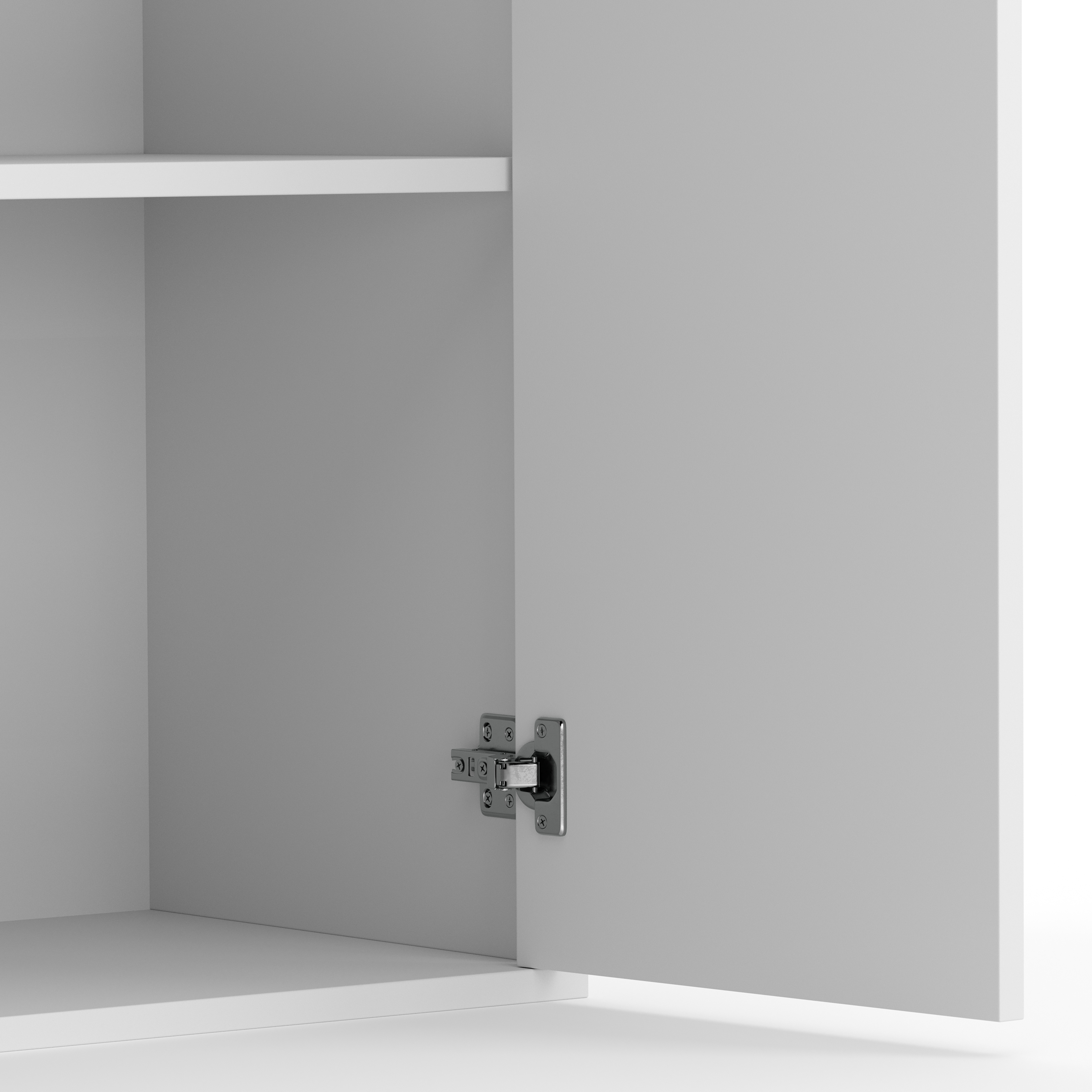 Aktenschrank mit 4 Böden RAKEL 60 x 110 cm weiss