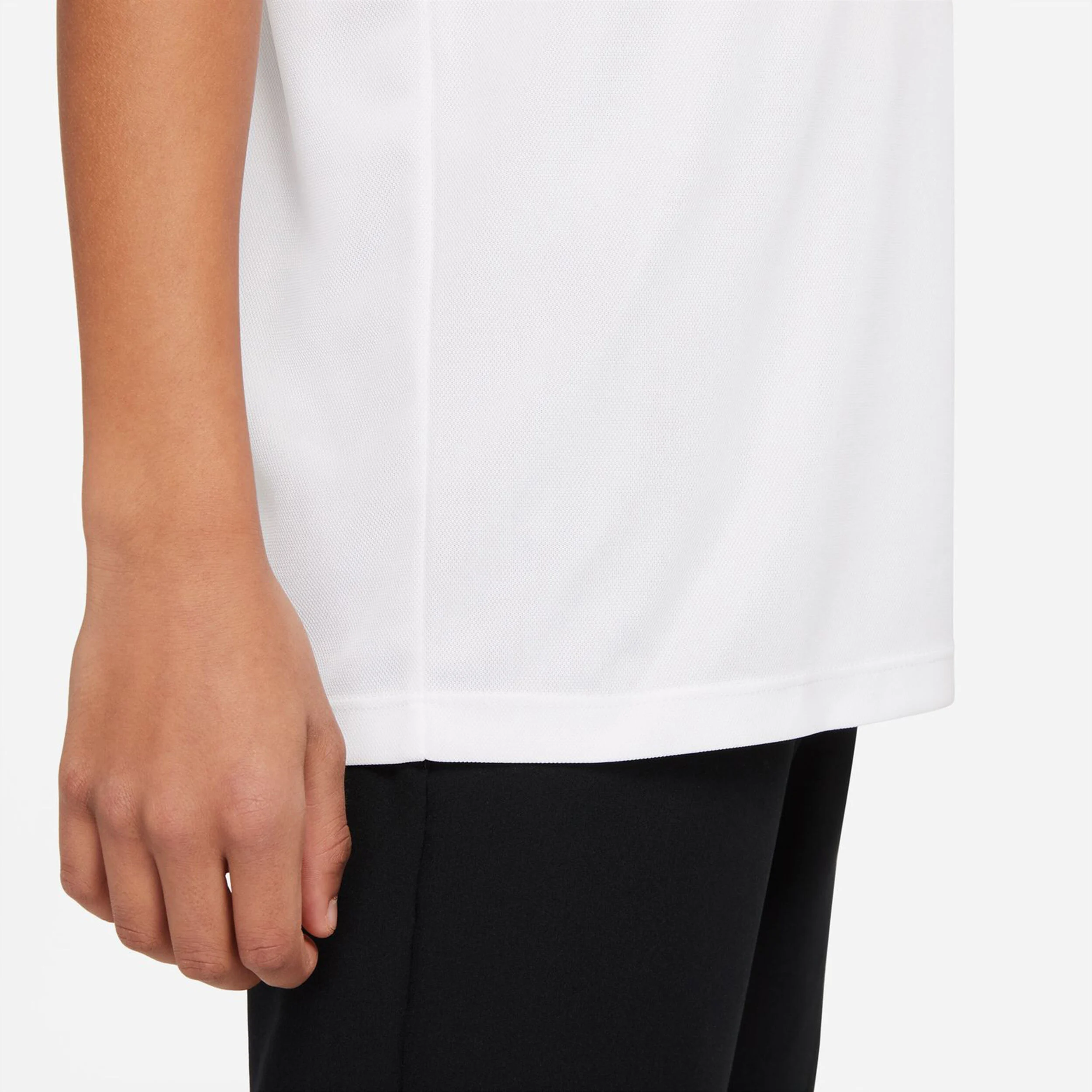 Nike Dri-Fit Victory Polo Garçons - Blanc , Noir