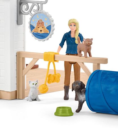 Schleich Farm WoRød - 22x20x17 cm - K?ledyrshotel 42607