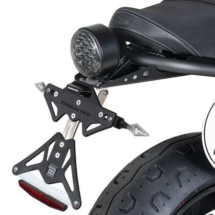 Support de plaque Barracuda Noir - Noir
