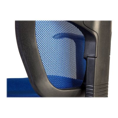 Fauteuil de bureau PHOENIX - accoudoirs fixes - Bleu