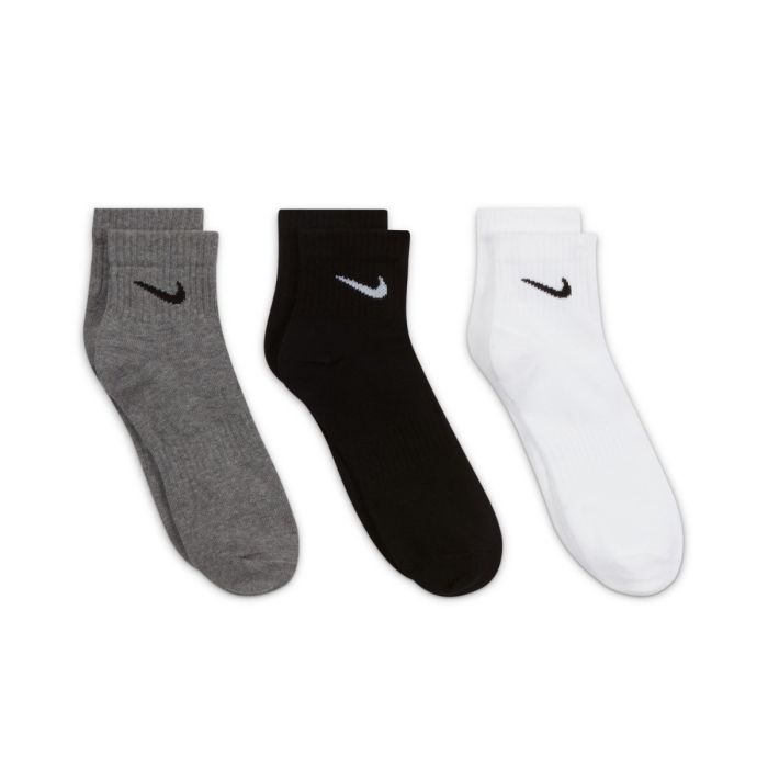 Nike Unisex Strømper Everyday Lightweight Ankle Socks 3-Pack Hvid