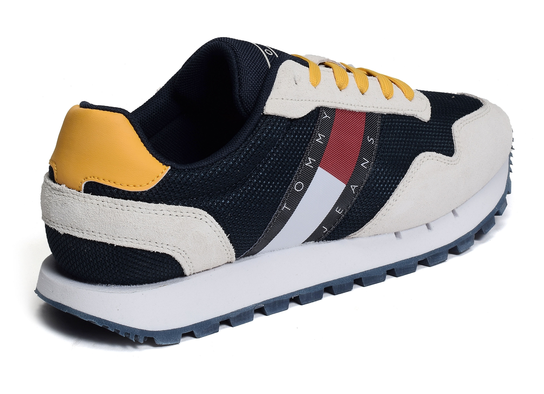 Tommy jeans retro runner mix 0960 beige marine