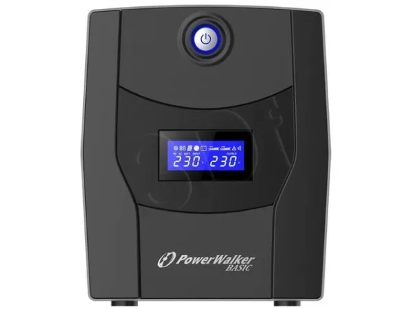 PowerWalker Basic VI 2200 STL FR - UPS - AC 162 - 290 V - 1320 Watt - 2200 VA - 9 At - USB - output-stikforbindelser: 4