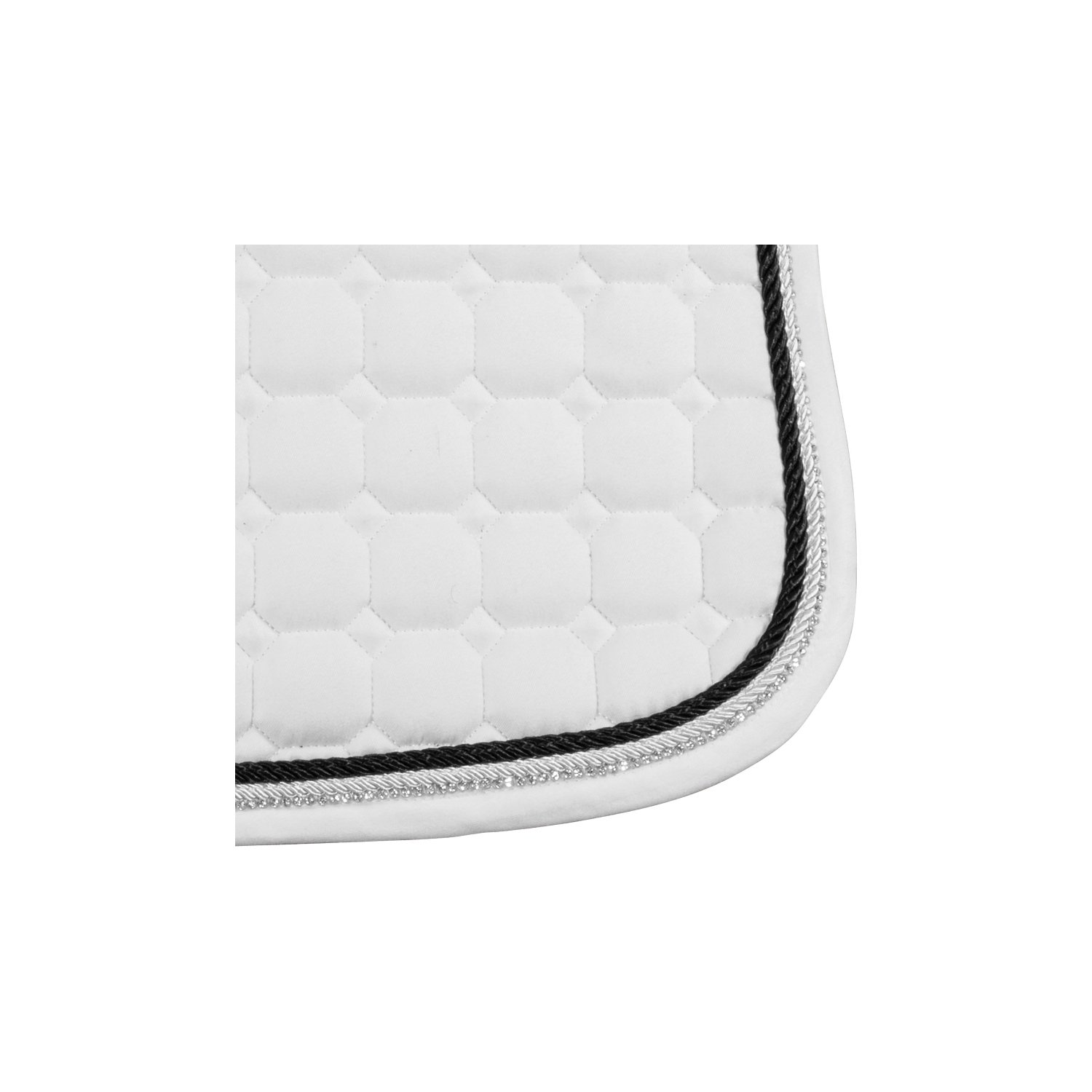Loesdau Schabracke Diamonds - white