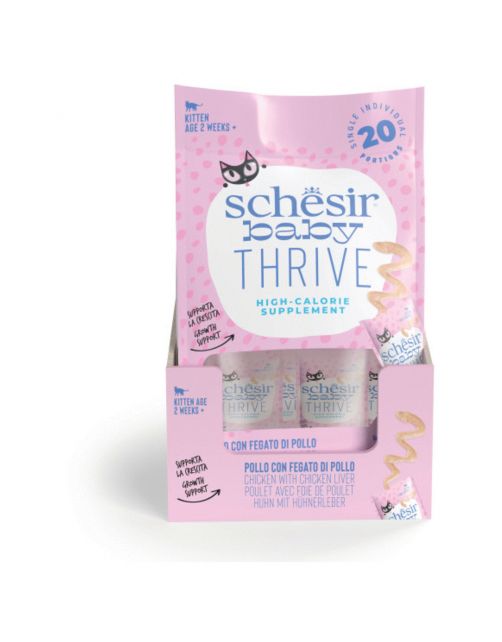 Schesir Baby Trive - Kattenvoer - Kip 160 g