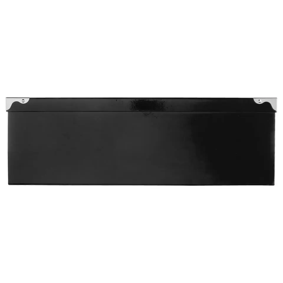 5Five Opbergdoos/box - zwart - L32 x B21.5 x H12 cm - Karton