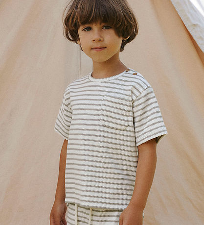 Lil' Atelier T-Shirt - NmmTadeo - Seegras