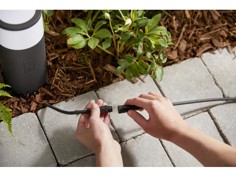 Philips Hue Zubehör Outdoor Verlängerungskabel 2.5m   T-Stü Philips Hue Verlängerungskabel