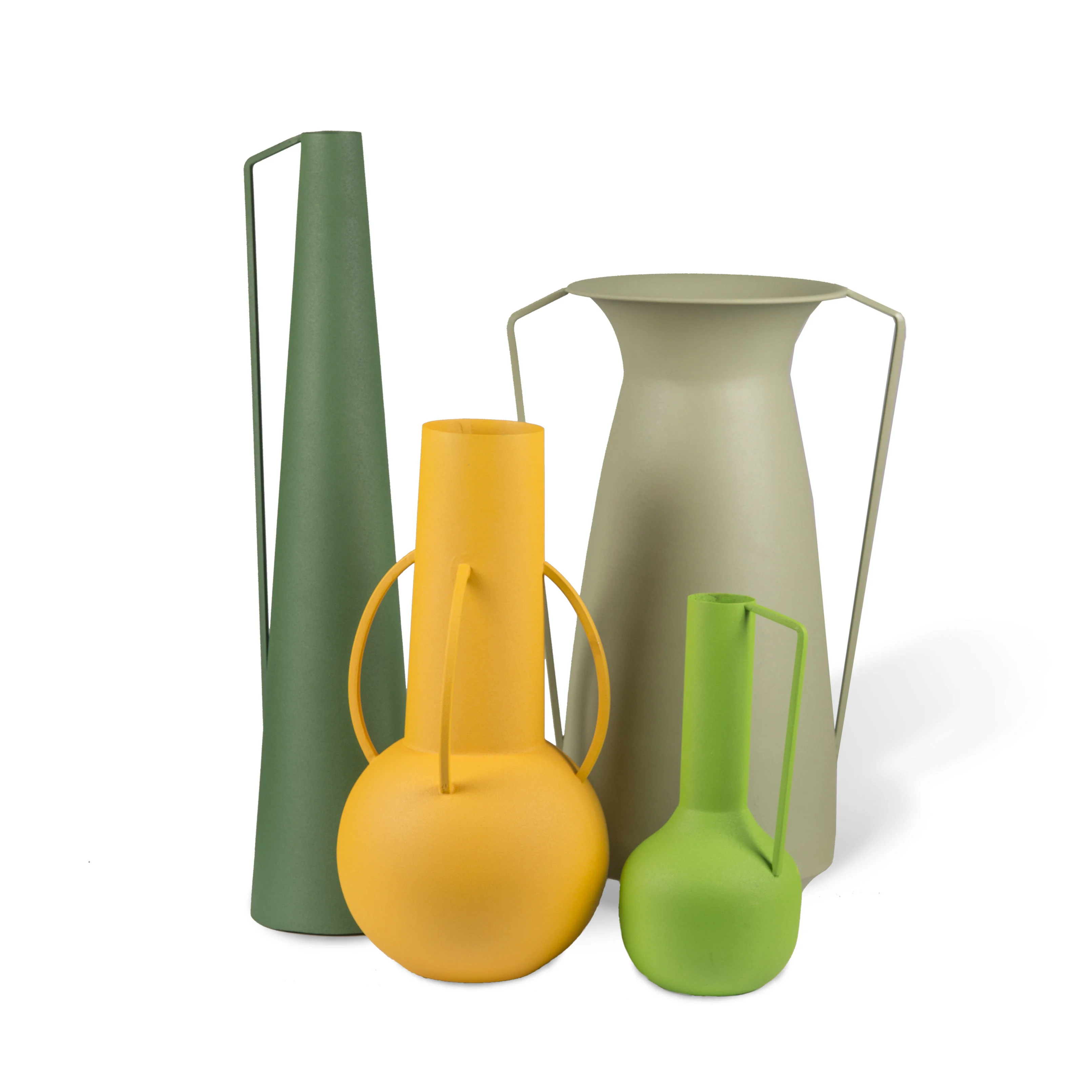 EVENING ROMAN - Vase métal | Vert