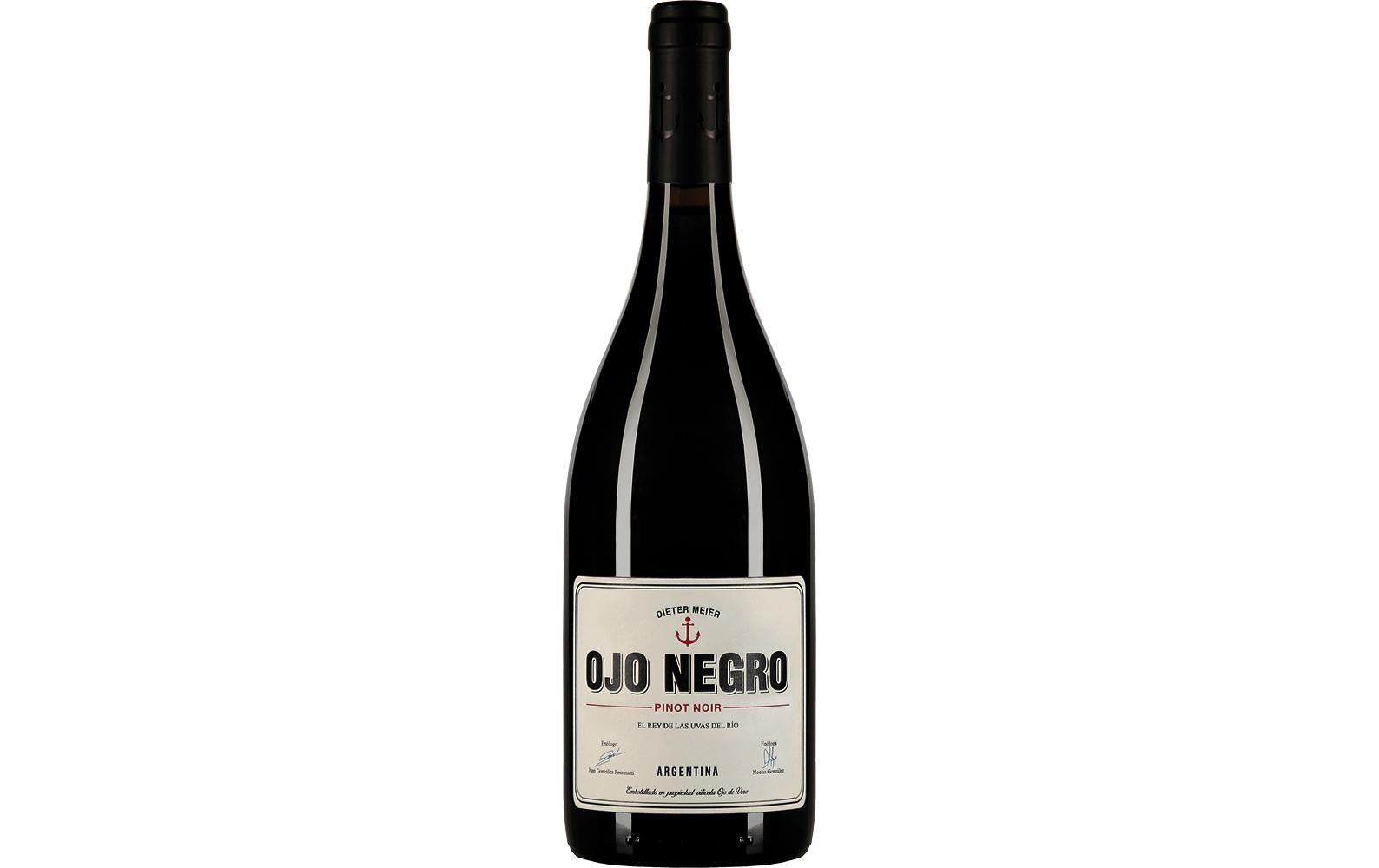 Ojo Negro Pinot Noir 0.75 lSchönes Spiel von Rasse und Fülle