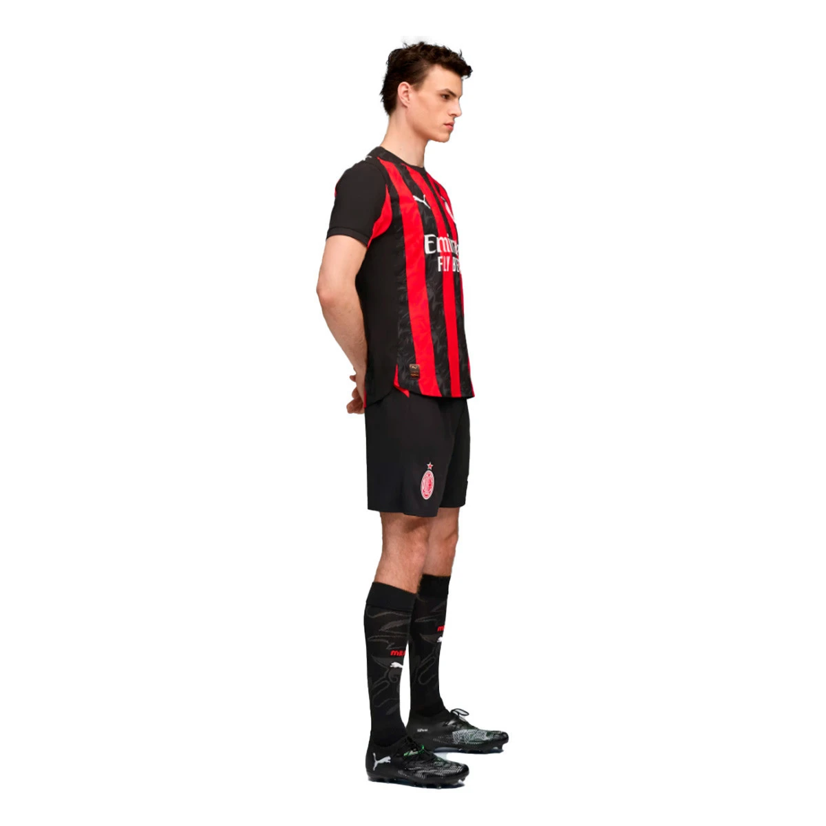 Calções Puma AC Milan Primeiro Equipamento 2025-2026