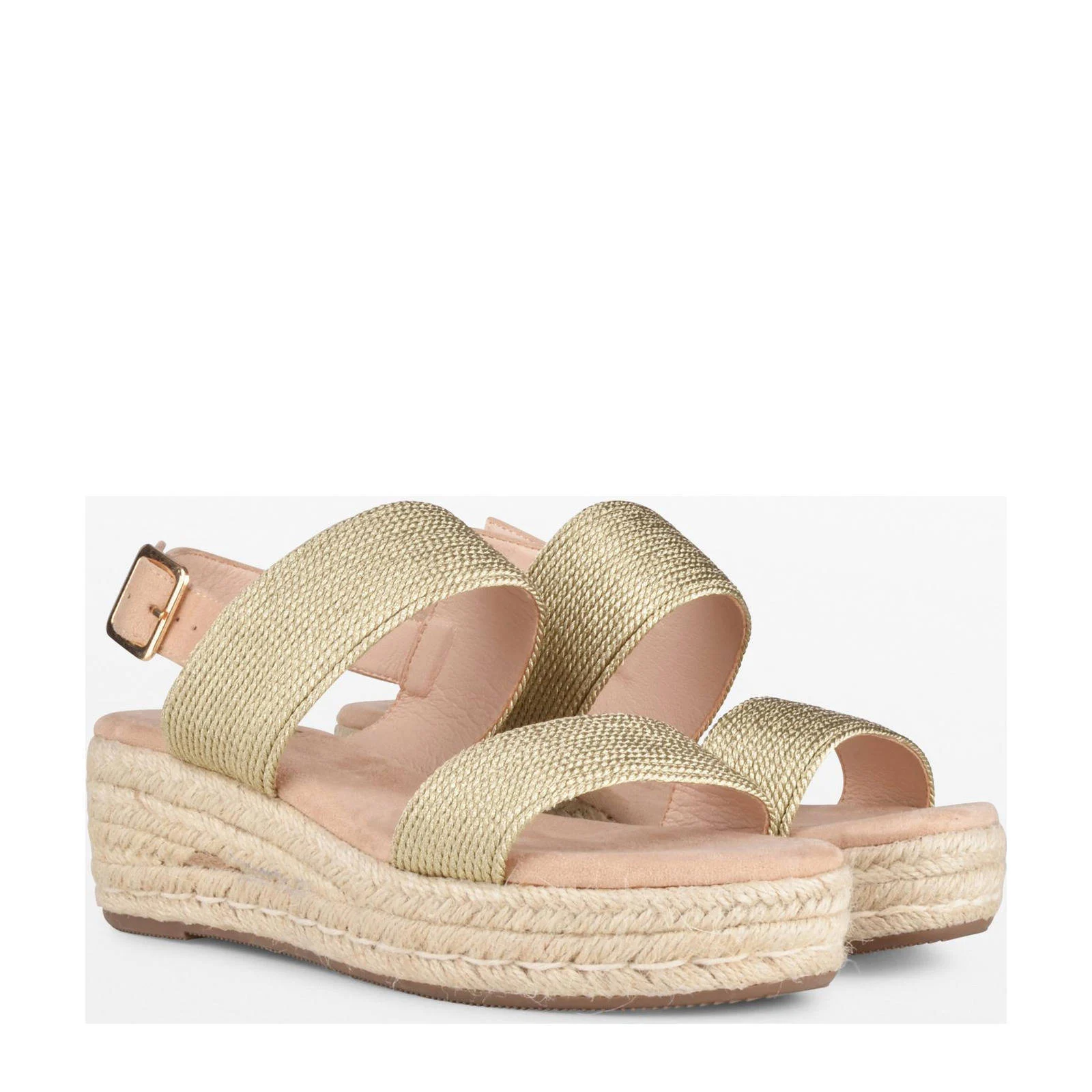 POSH by Poelman espadrilles goud