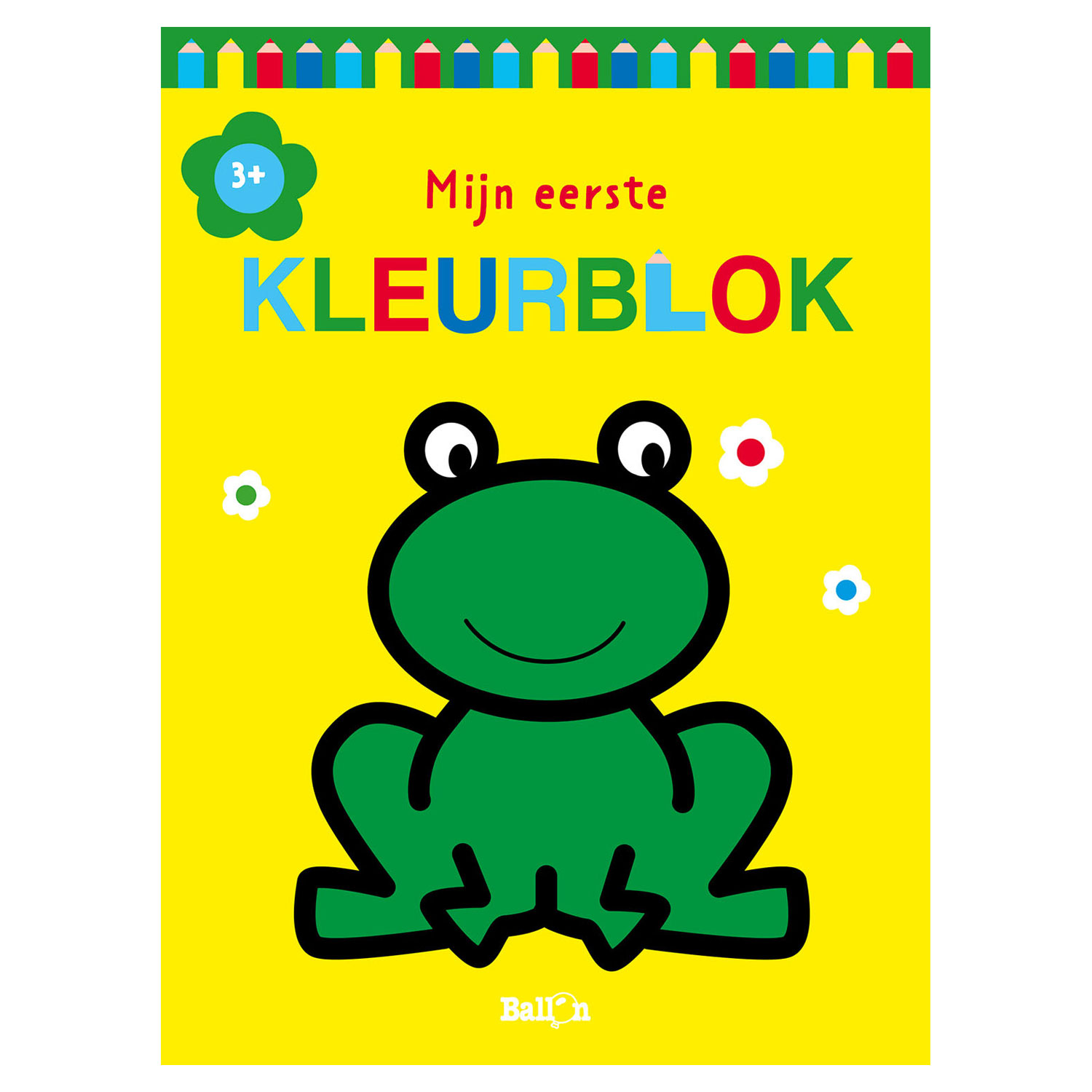 Mijn eerste kleurblok 3+ (kikker)