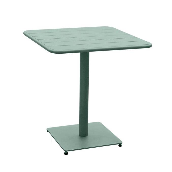 Table de jardin carrée PHUKET Vert olive