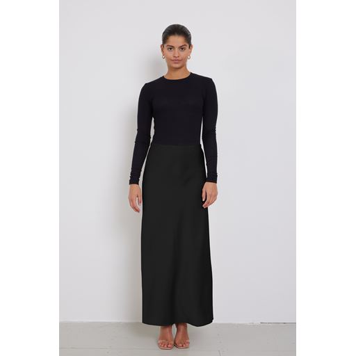 Bruuns Bazaar Acacia Joanelle Nederdel, Black, 40