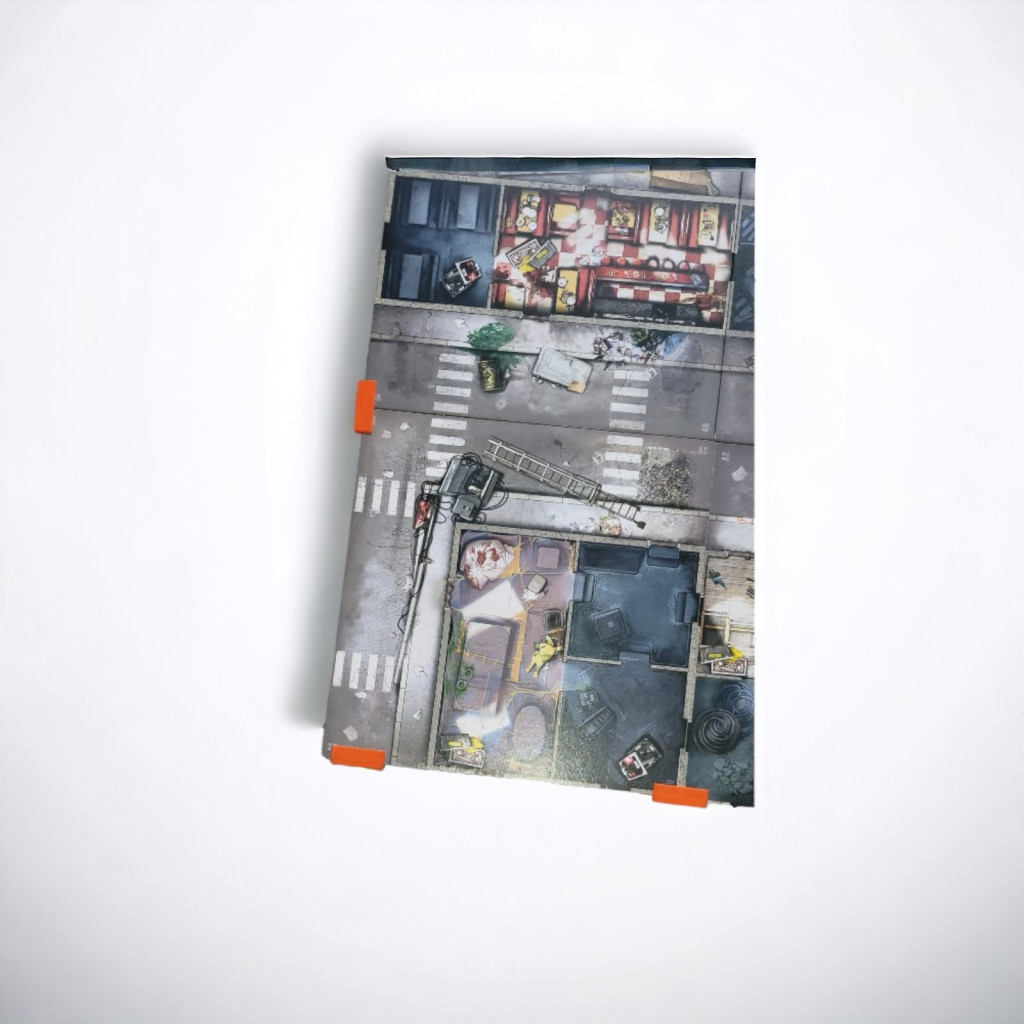 12 Clips connecteurs orange pour Zombicide (toute version)