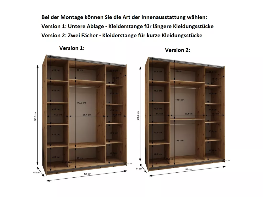 Armoire Lux 3 190